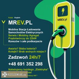 Mobilny Agregat 24/7 - Mobilna Stacja Ładowania EV - RZESZOWIAK.EU