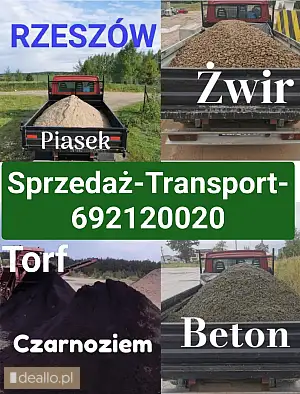 Rzeszów Żwir drenarski kamień otoczak Tel 692120020 Podkarpacie - RZESZOWIAK.EU