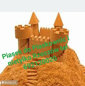 Sprzedaż piasek do piaskownicy zułty Rzeszów Budziwój tel 692120020 Podkarpacie - RZESZOWIAK.EU