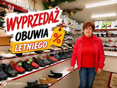 Wyprzedaż obuwia letniego RODZINNY BIZNES - RZESZOWIAK.EU