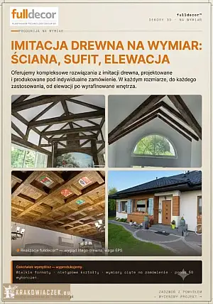 belki rustykalne dekoracyjne maskownice NA WYMIAR imitacja drewna elastyczna deska elewacyjna maskow - Zdjęcie 5 - RZESZOWIAK.EU