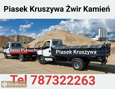 Transport piasku małe auto do 3.5tony Rzeszów Tyczyn tel 787322263 - RZESZOWIAK.EU
