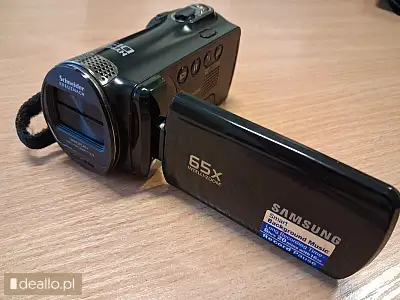 [eLicytacje] I licytacja - kamera cyfrowa Samsung SMX-F50BP/EDC wraz z etui - RZESZOWIAK.EU