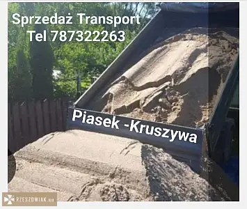 Żwir drenarski kamień otoczak kliniec grys piasek Tyczyn Budziwój Rzeszów - RZESZOWIAK.EU