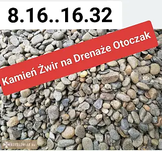 Żwir drenarski kamień otoczak kliniec grys piasek Tyczyn Budziwój Rzeszów - Zdjęcie 4 - RZESZOWIAK.EU