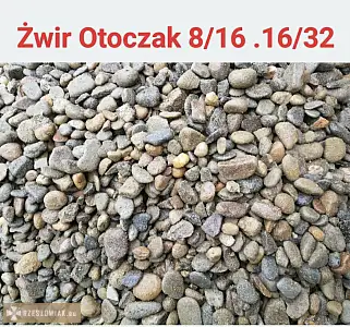 Żwir drenarski piasek płukany piasek zułty kruszywa kamień Rzeszów Zaczernie tel 787322263 - Zdjęcie 3 - RZESZOWIAK.EU