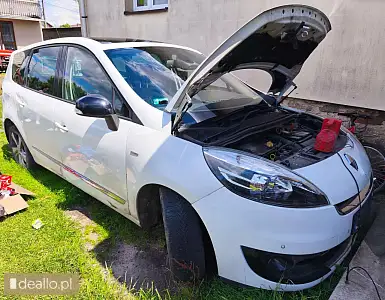 [eLicytacje] I licytacja - Renault Grand Scenic rok produkcji 2012 diesel 96 kw biały - Zdjęcie 2 - RZESZOWIAK.EU