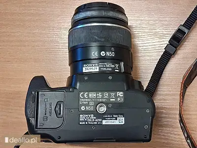 [eLicytacje] I licytacja - aparat fotograficzny Sony Alpha DSLR-A230 wraz z ładowarką i torbą  - Zdjęcie 2 - RZESZOWIAK.EU