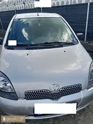 [eLicytacje] I licytacja - Toyota Yaris, 2001 rok, pojemność 998, benzyna - RZESZOWIAK.EU