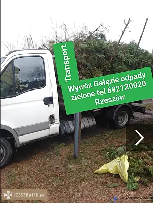 Usługi transportowe mała wywrotka Iveco Kiper Rzeszów Krasne tel 692120020 - RZESZOWIAK.EU